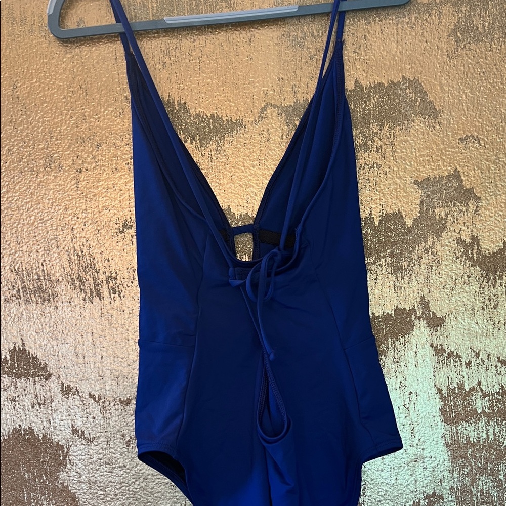 La Blanca Women's One Piece Swimsuit - Blue - Picture 2 of 6